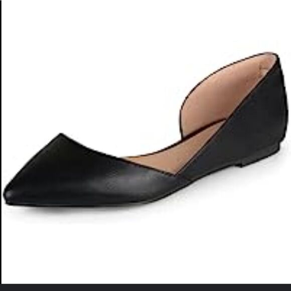 A.NEW DAY D'ORSAY POINTED TOE SLIP-ON WOMEN"S FLAT SHOE - Picture 14 of 14
